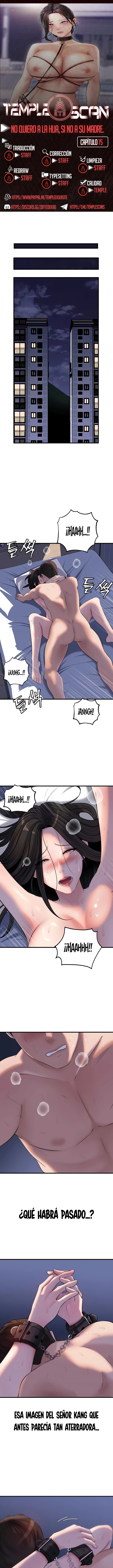 No Quiero A La Hija, Si No A Su Madre Capítulo 75 - Página 1