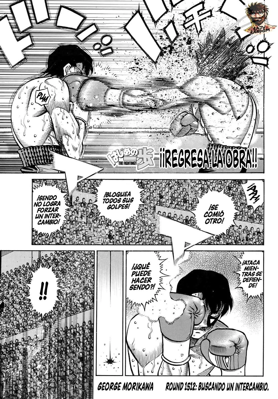 Hajime no Ippo Capítulo 1512 - Página 3